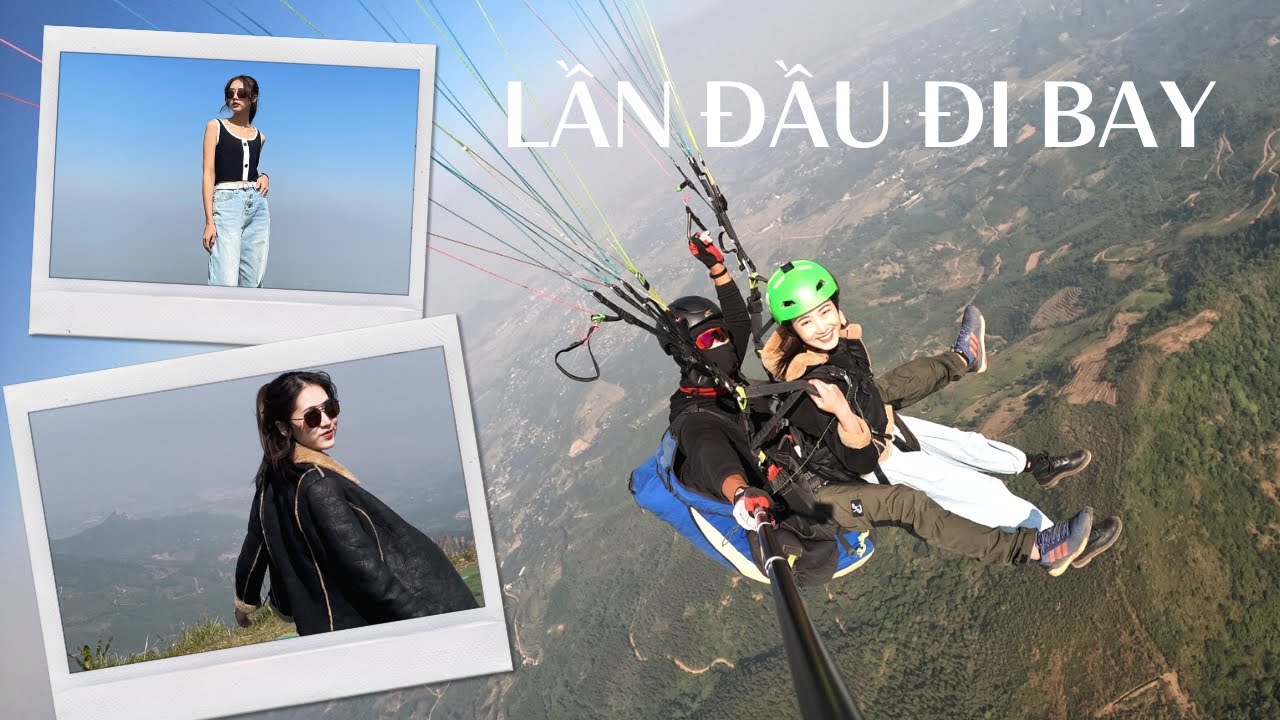 Trải nghiệm lần đầu bay dù lượn thót tim